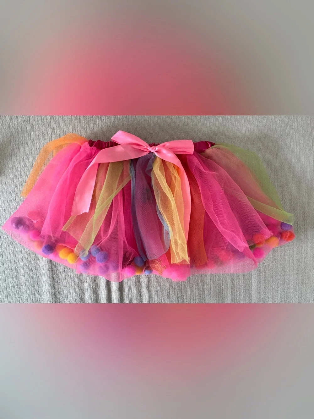 Princess Expressions - Birthday Girl Tutu Poms with Wand & Headband Size 3-6
